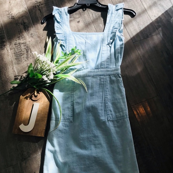 Japna Dresses & Skirts - NWOT Japna Blue Jean Dress w/pockets